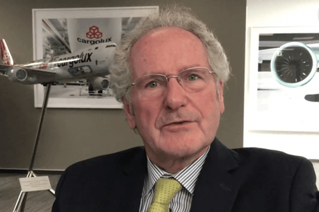 Paul Helminger, le président du conseil d’administration de Cargolux, rappelle qu’en 2017 la demande de fret aérien a été plus élevée que l’offre de transport. (Photo: paperJam.lu)