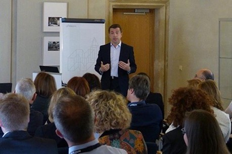 Laurent Annet en formation au Paperjam Business Club Crédit Photo: WSI