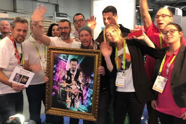 L’équipe luxembourgeoise très satisfaite de son CES 2019. (Photo: Luxfactory)