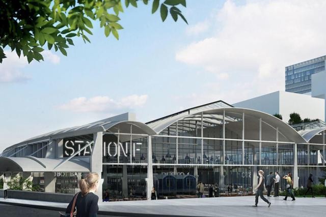 Station F, le plus grand «campus de start-up du monde» situé dans le 13e arrondissement, pas loin de la place d’Italie. (Photo: DR)