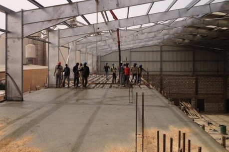 En Afrique, Steel Shed Solutions répond surtout à des besoins en grands hangars de stockage, dans le secteur de l’agro-alimentaire. (Photo: DR)