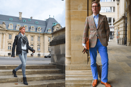 Constance Pertl et Laurent Martin-Kirchmann nous présentent un look fridays. (Photos: Anna Katina)