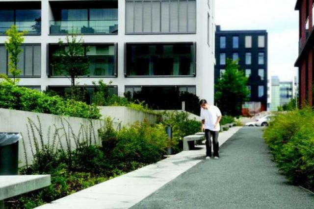 Un appartement sur Luxembourg est à plus de 5.700 euros/m2 sur Cents, Belair, le Limpertsberg, ou le Kirchberg. (Photo : Fonds Kirchberg)