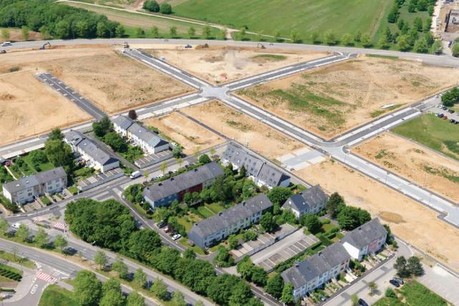 Pour 2015, 60 nouveaux logements seront disponibles à la location, au Domaine du Kiem (photo) au Kirchberg. (Photo: SNHBM)