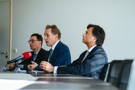 Le triumvirat des deux prochaines années, composé de François Kremer, François Prum et Rosario Grasso, s’attache à défendre une profession qui compte 2.400 membres. (Photo: Sven Becker)