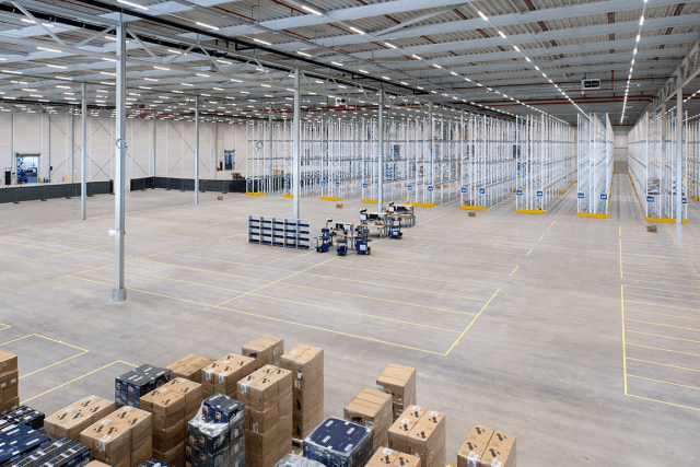 La construction de l’entrepôt de 25.000m2 sur le site d’Eurohub Sud représente un investissement de 20 millions d’euros pour WDP Luxembourg, détenu à 55% par WDP et à 45% par l’État luxembourgeois. (Photo: www.wdp.eu)