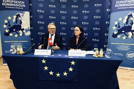«Les petites mesures ne suffisent plus, il faut un changement en profondeur de nos économies, de nos sociétés, de nos comportements», lance Nicolas Schmit sur la question climatique. (Photo: Paperjam)