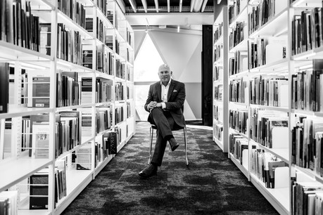 Changement de paradigme –Le recteur insiste sur l’apprentissage de compétences plutôt que de savoirs encyclopédiques. (Photo: Gaël Lesure)