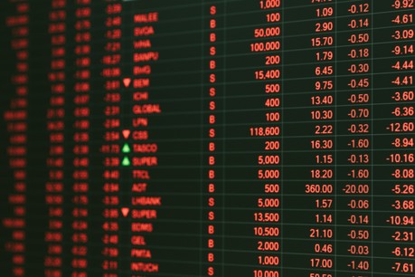La Bourse de Paris a terminé à -5,75%, celle de Londres à -4,71%, celle de Francfort à -5,31%. (Photo: Shutterstock)