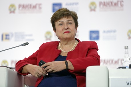 Kristalina Georgieva, directrice générale du FMI, estime que la guerre commerciale pourrait coûter 700 milliards de dollars à l’économie mondiale. (Photo: Shutterstock)