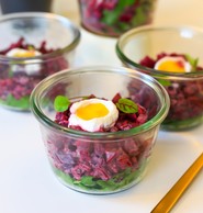 Tartare de légumes pourpres: la saison bat son plein! (Cocottes)
