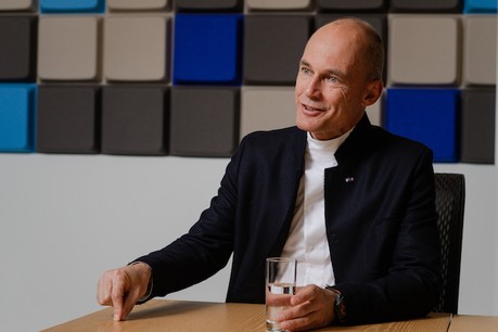 Le Suisse Bertrand Piccard veut faire entendre au monde politique que des solutions technologiques existent pour sauver la planète. (Photo: Nader Ghavami)