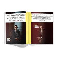 Double entretien avec Patrick Mischo, senior partner, et Frank Mausen, managing partner du cabinet d’avocats Allen & Overy. ((Photo: Gaël Lesure))