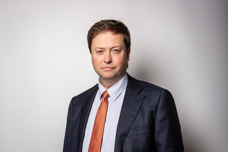 Philippe Ledent, senior economist chez ING Belux. (Photo: Patricia Pitsch/Maison Moderne)