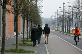 Les employés du Kirchberg ne travaillent pas tous à domicile. ((Photo: Matic Zorman))