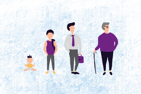 «Avec l’augmentation de l’espérance de vie, les cotisations que nous percevons pendant la durée de notre pension sont deux fois plus élevées que ce que nous donnons pendant notre vie active. » (Illustration: Maison Moderne)
