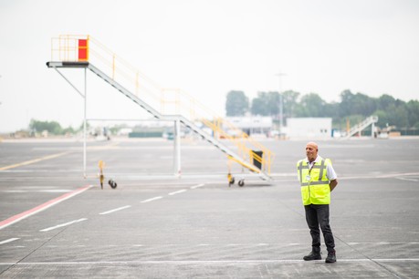 La piste sera totalement réhabilitée, mais aussi les taxiways. (Photo: Edouard Olszewski/Archives)
