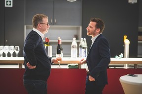Olivier Deboeck (Axiome Services) et Yvan Barnabaux (Innov'ICTion) ((Photo: Arthur Ranzy))