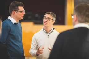 Étienne Velasti et Julien Delpy (Maison Moderne) ((Photo: Arthur Ranzy))