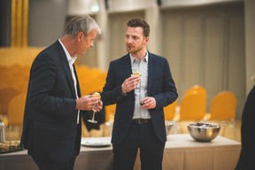 Hansjörg Reimer (Chem) et Yvan Barnabaux (Innov'ICTion) ((Photo: Arthur Ranzy))
