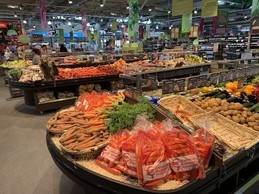 À part les pâtes, les autres rayons étaient correctement ravitaillés. ((Photo: Paperjam))