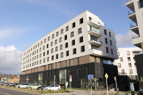 Certains appartements situés au Kirchberg ont été confiés à la gestion locative sociale. (Photo: Romain Gamba/Maison Moderne)