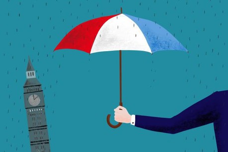 Le Brexit produit déjà des effets très concrets, jusqu’à présent bénéfiques pour le Luxembourg. (Illustration: Maison Moderne)