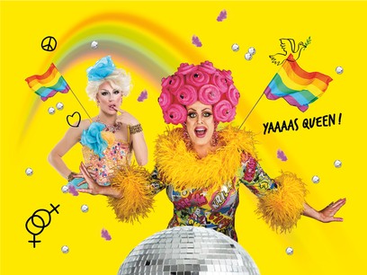 La jeune génération et la culture drag-queen font revivre petit à petit les sorties «queer» de Luxembourg (Design: Eva Pontini / Maison Moderne)