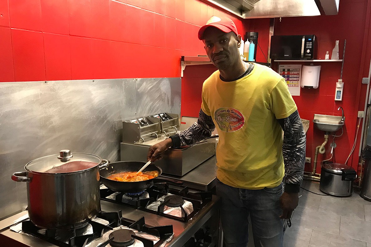 Laurent Tall revendique la création du premier fast-food «African food» au Luxembourg. (Photo: Paperjam)