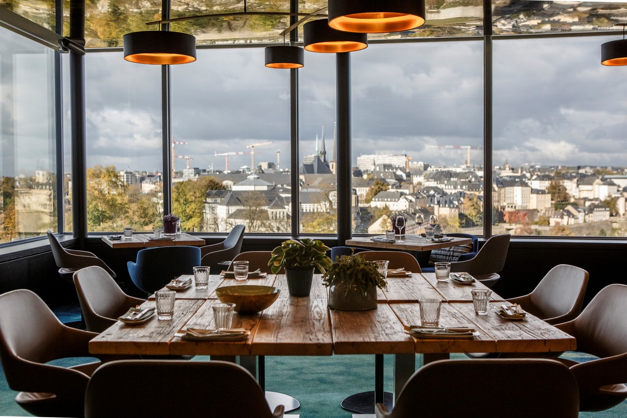 Vue depuis le restaurant Mu du Sofitel Luxembourg Le Grand Ducal. (Photo: Maison Moderne/Archives)