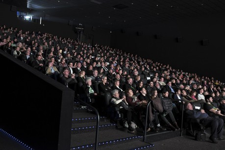La salle était pleine pour la cérémonie d’ouverture du Luxembourg Film Festival 2020. (Photo: CNA/Romain Girtgen)