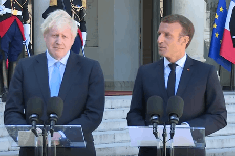 Emmanuel Macron s’est dit «confiant sur le fait que l’intelligence collective, notre volonté de construire, doit nous permettre de trouver quelque chose d’intelligent dans les 30 jours s’il y a une bonne volonté de part et d’autre, et c’est ce que je veux croire», a-t-il expliqué à la presse ce jeudi 22 août. (Photo: Capture d’écran/Youtube)