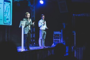 Jacob Arnould et Greg Janota (MyMedBot) ((Photo : Arthur Ranzy / Maison Moderne))