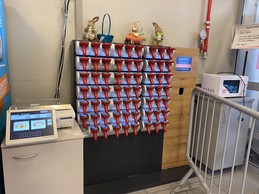 Les pistolets à scanner soi-même ses produits ont été désactivés, pour ne pas passer de mains en mains. ((Photo: Shutterstock))