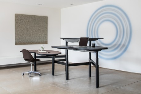 La collection de tables «Senses» est conçue par l’architecte d’intérieur Nathalie Van Reeth. (Photo: Bulo)