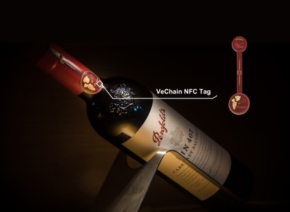 Le «Bin 407» est équipé, depuis juillet, d’une étiquette NFC, qui permet de tout savoir de la bouteille... et d’éviter les nombreuses contrefaçons des vins recherchés. Une technologie de VeChain, présente au Luxembourg depuis un an et demi. (Photo: Penfolds)