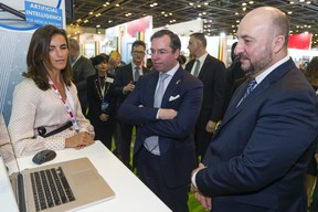 Tout comme au salon de l’auto, le salon Arab Health est l’occasion de mettre en avant des technologies nouvelles et des prototypes. ((Photo: SIP))