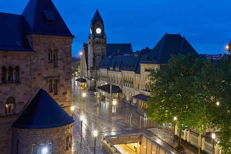 Metz et la plus belle gare de France attisent les convoitises: 10 listes seront présentes au premier tour. Dont quatre, selon les sondages locaux, auraient une chance de se qualifier pour le second tour. (Photo: Shutterstock)