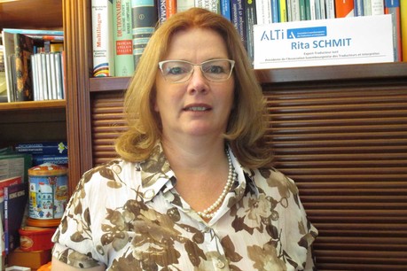 Rita Schmit, présidente et cofondatrice de l’Alti, milite pour qu’un statut légal soit fixé afin de protéger la profession. (Photo : Alti)