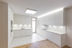 La cuisine est ouverte sur la salle à manger. ((Photo: Laurent Antonelli))