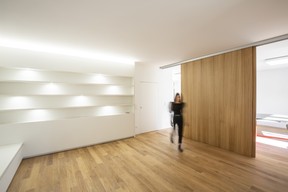 Dans le salon, l’espace est clair et dégagé. ((Photo: Laurent Antonelli))