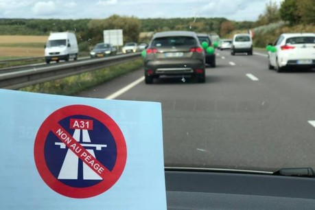Le rapport révèle que «la mise à péage est une condition nécessaire pour permettre de garantir la réalisation du projet A31 bis». (Photo: Napa31nm/Facebook)
