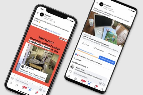 Une bonne nouvelle au service de réanimation du CHL et le ras-le-bol de certains parents télétravailleurs, sujets ayant suscité le plus d’interactions sur nos réseaux sociaux. (Illustration: Maison Moderne)