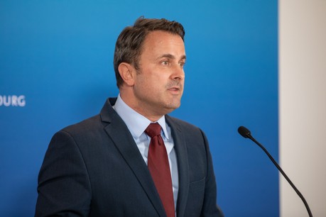 Le Premier ministre, Xavier Bettel, a rappelé vendredi les règles de base pour faire face à la pandémie de coronavirus. (Photo: Romain Gamba / Maison Moderne)