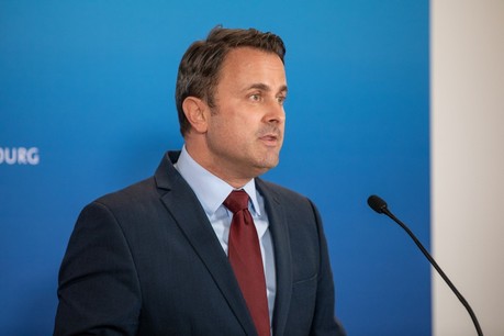 Xavier Bettel s’exprimera suite à la réunion qu’il tient ce vendredi avec ses ministres. (Photo: SIP/archives)